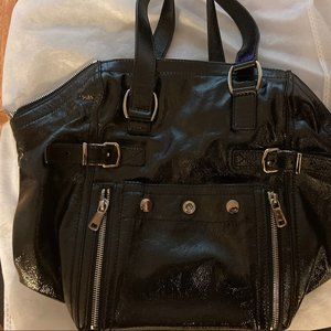 GORGEOUS YSL DOWNTOWN TOTE-PATENT LEATHER